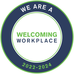 Welcoming Workplace logo badge